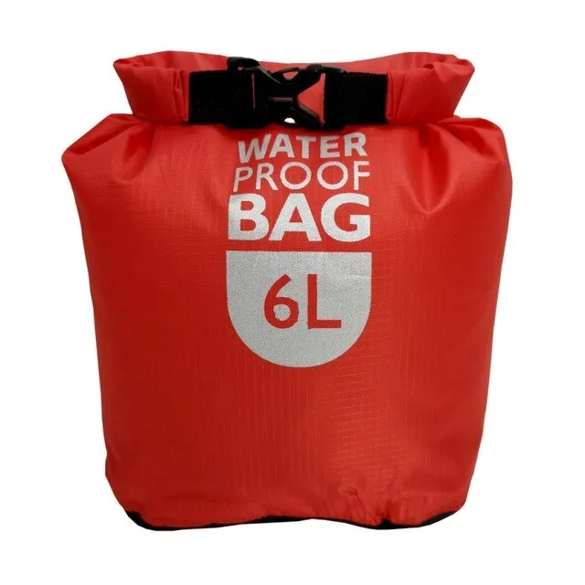 1pc Waterproof Dry Bag Pack Swimming Rafting Kayaking Bags Trekking Floating Sailing Canoing Boating Water Resistance Dry Sacks