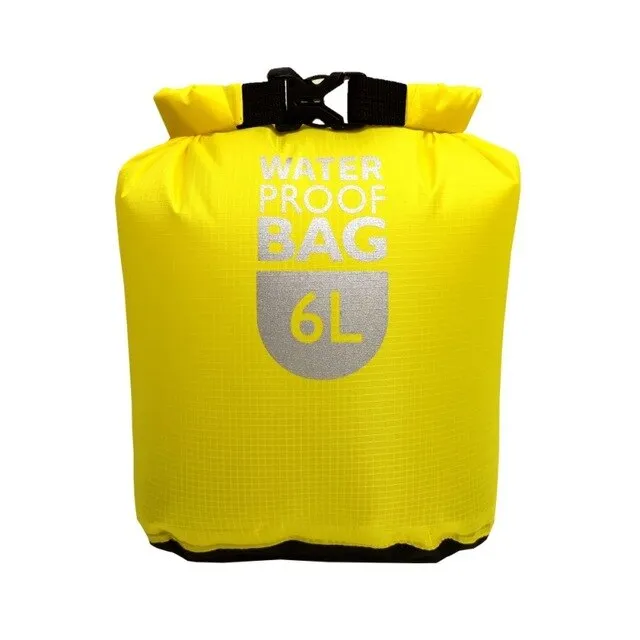 1pc Waterproof Dry Bag Pack Swimming Rafting Kayaking Bags Trekking Floating Sailing Canoing Boating Water Resistance Dry Sacks