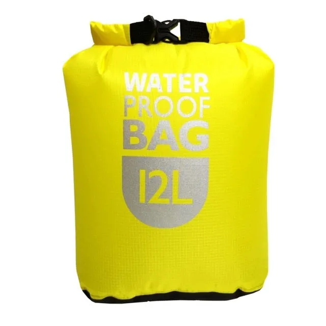 1pc Waterproof Dry Bag Pack Swimming Rafting Kayaking Bags Trekking Floating Sailing Canoing Boating Water Resistance Dry Sacks