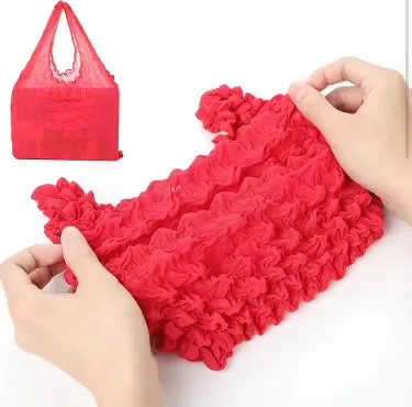 2 Count Reusable Foldable Shopping Bag Bundle