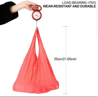 2 Count Reusable Foldable Shopping Bag Bundle