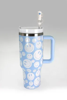 40oz  SILICONE TUMBLER  STYLE STRAW COVER CAP | 40BT1921: OFF WHITE