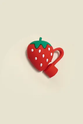 40oz  SILICONE TUMBLER  STYLE STRAW COVER CAP | 40BT1921: STRAWBERRY PINK