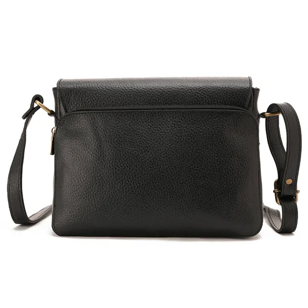 Alina – Multi-Pocket Leather Crossbody Bag