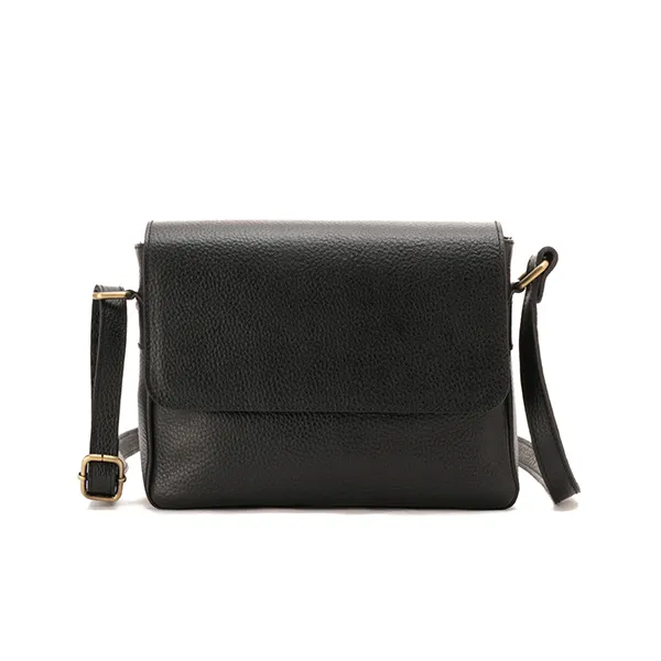 Alina – Multi-Pocket Leather Crossbody Bag