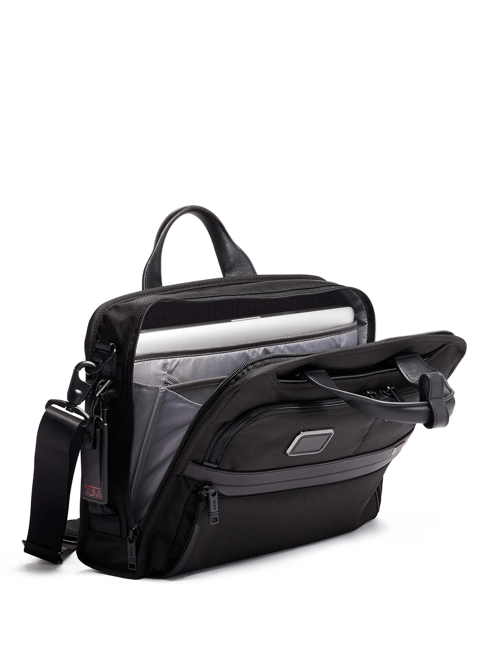 Alpha Slim Three Way Briefcase