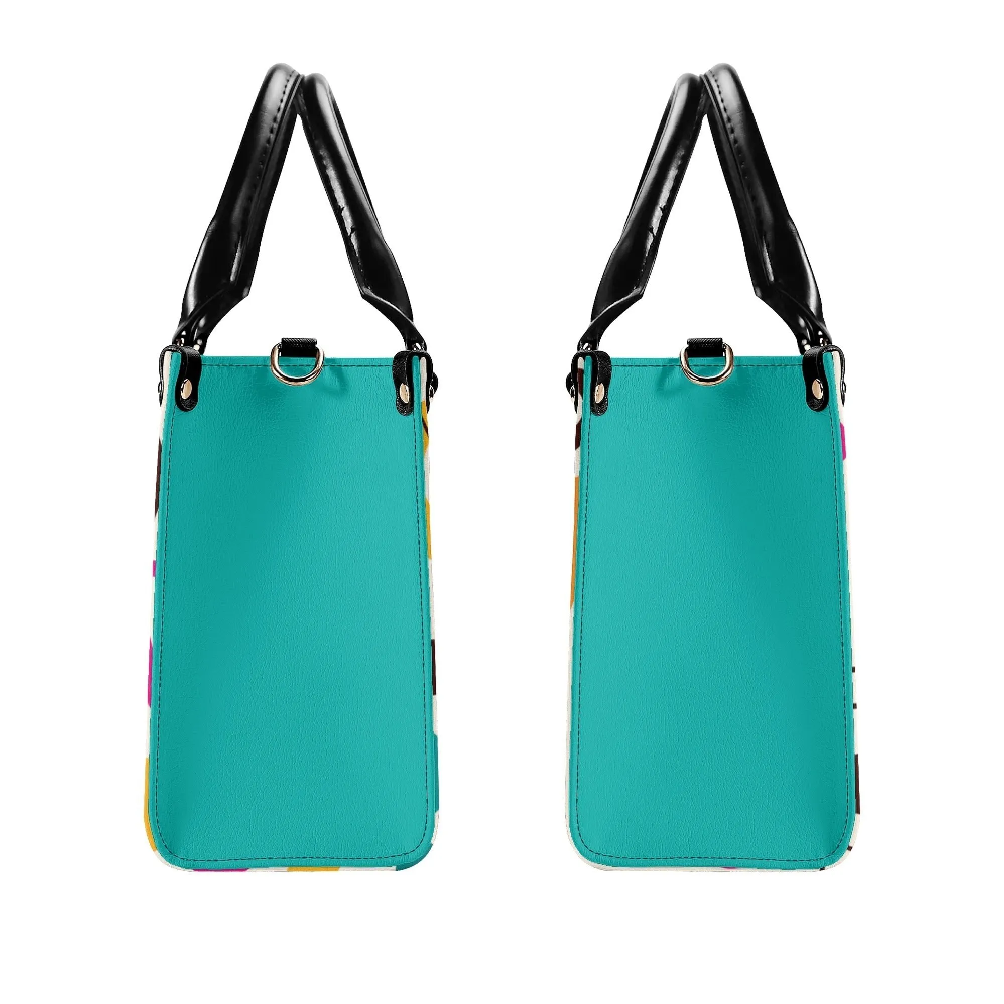 Atomic 1950s Retro Mod Satchel, Mid Century Modern Kitsch Quirky Handbag