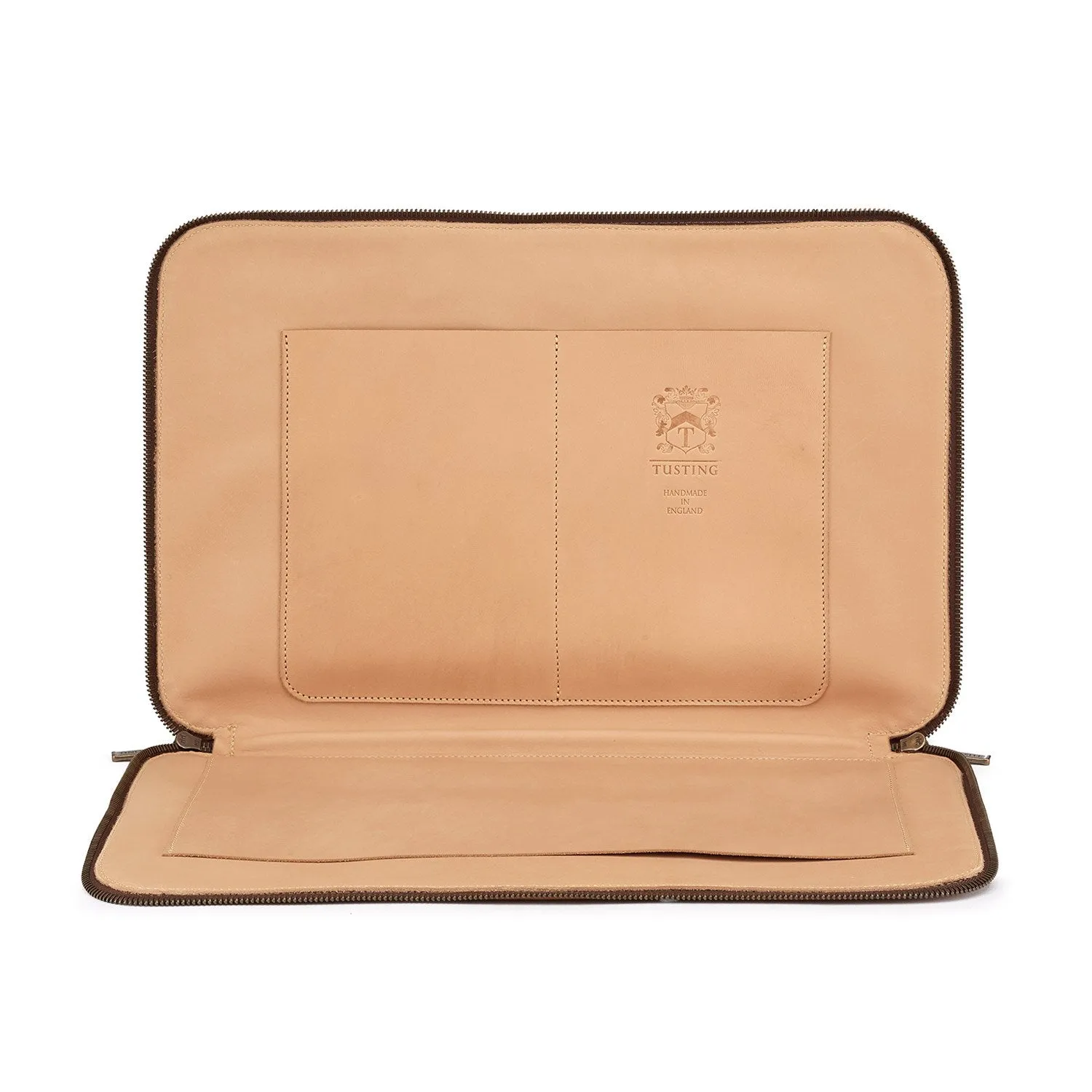 Bahrain | Tusting Westminster Folio Briefcase | Custom Portfolio | Custom Colors | 15 by 11 by .5"