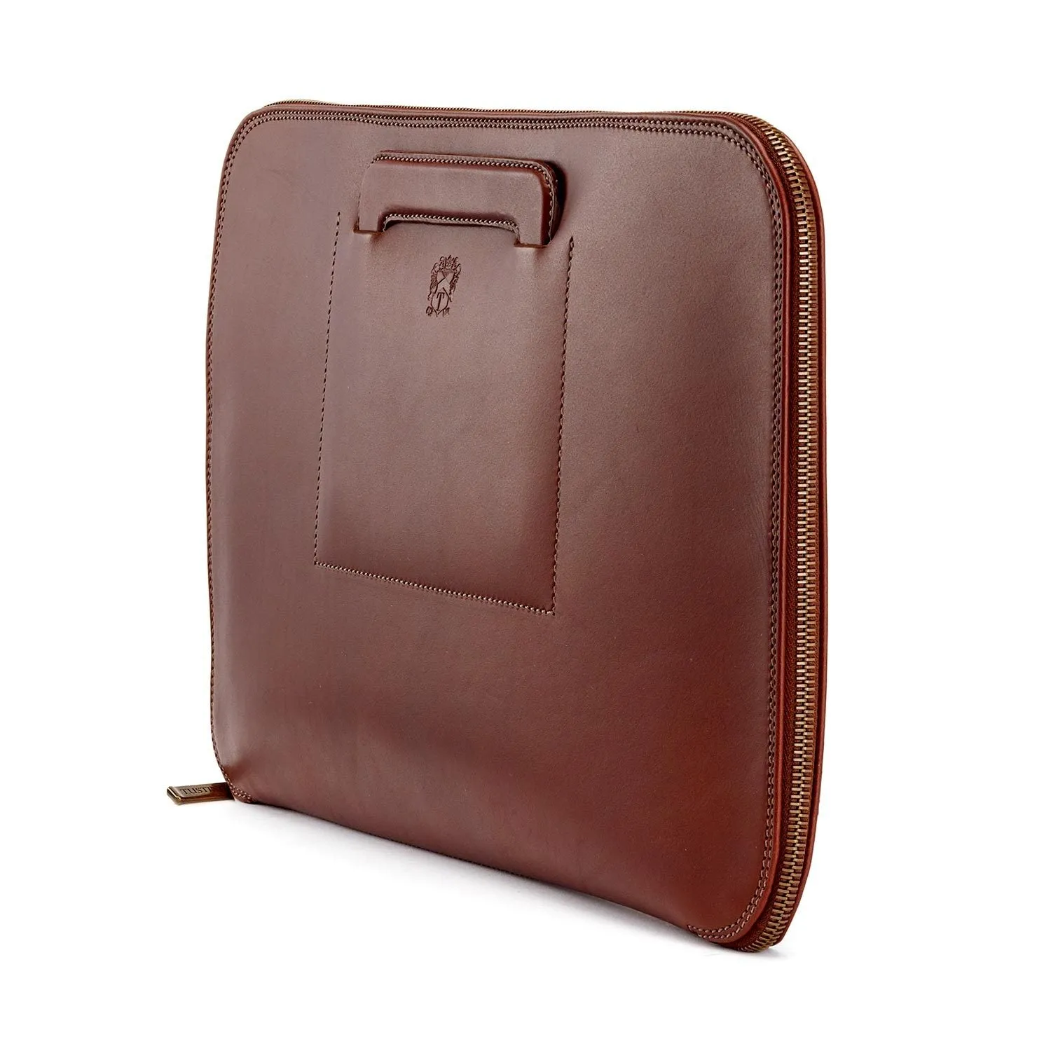 Bahrain | Tusting Westminster Folio Briefcase | Custom Portfolio | Custom Colors | 15 by 11 by .5"