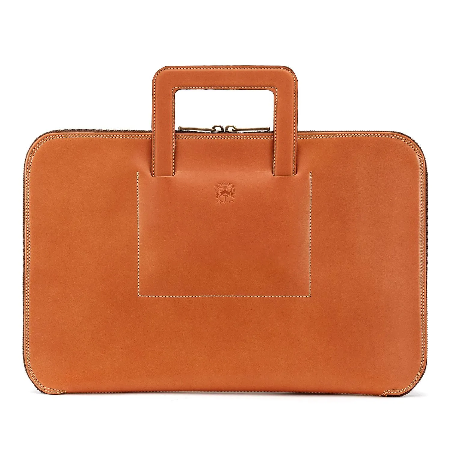Bahrain | Tusting Westminster Folio Briefcase | Custom Portfolio | Custom Colors | 15 by 11 by .5"