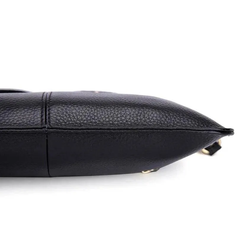 Candy Color Leather Day Clutch