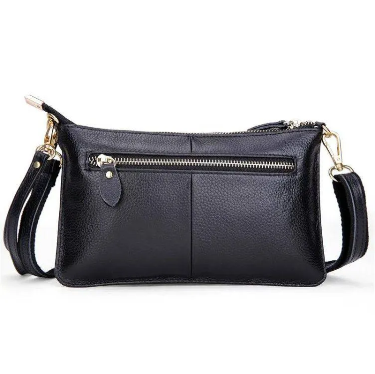 Candy Color Leather Day Clutch