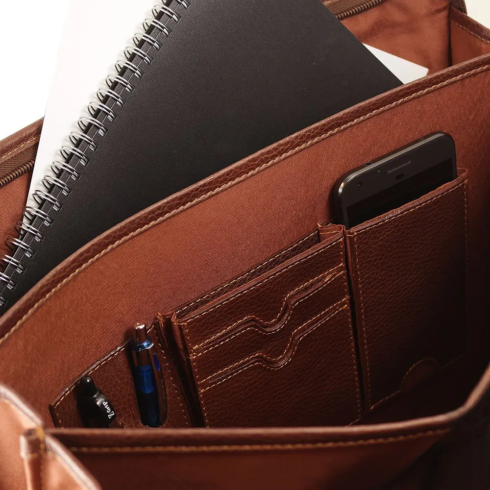 CLASSICO SLIM 3-WAY ZIPPERED PORTFOLIO