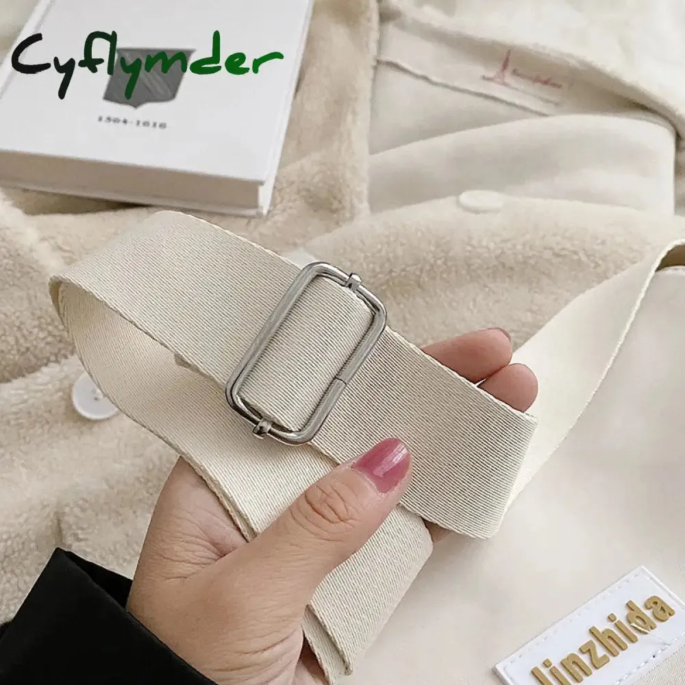 Cyflymder Simple School Student Shoulder Bag Nylon Handbags Solid Color Leisure Large Capacity Messenger Bag Male Female Tote Bag Satchels