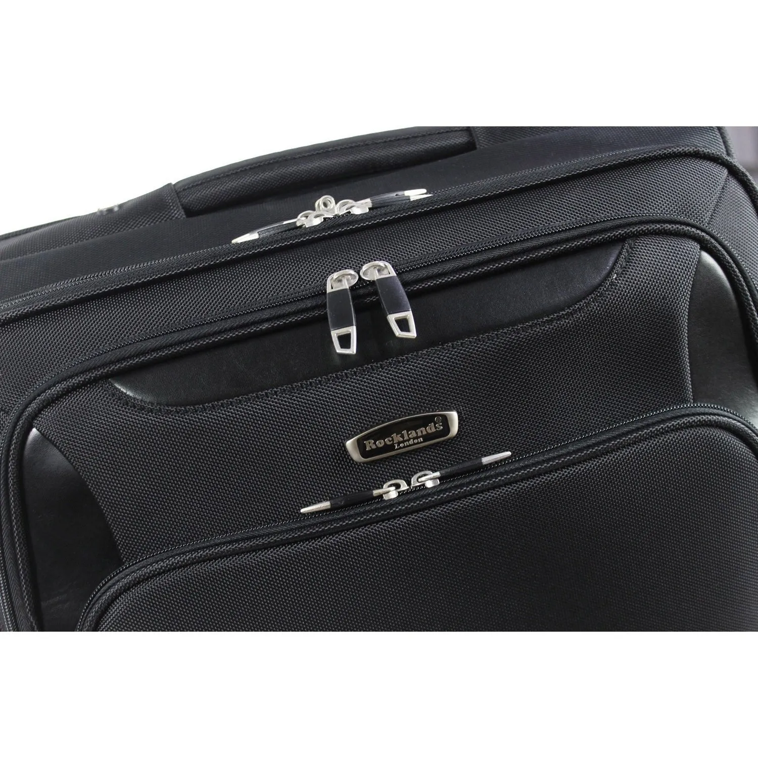 DR643 Four Wheeled Travel Business Organiser Pilot Case Black