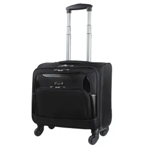 DR643 Four Wheeled Travel Business Organiser Pilot Case Black