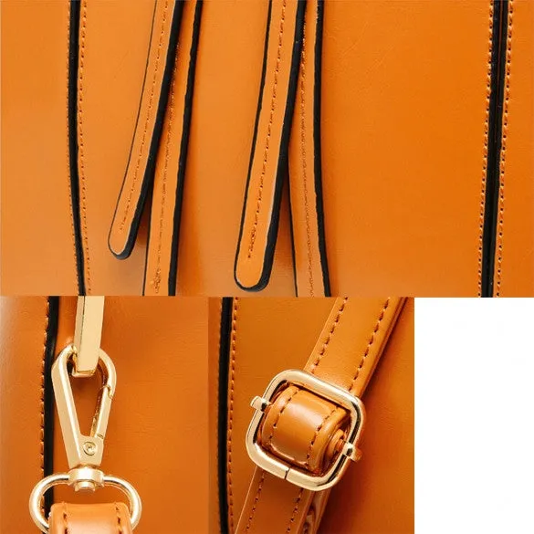 Fashion Women's Synthetic Leather Shoulder Bag   Messenger Bag   Bag   Wallet 4 Sets