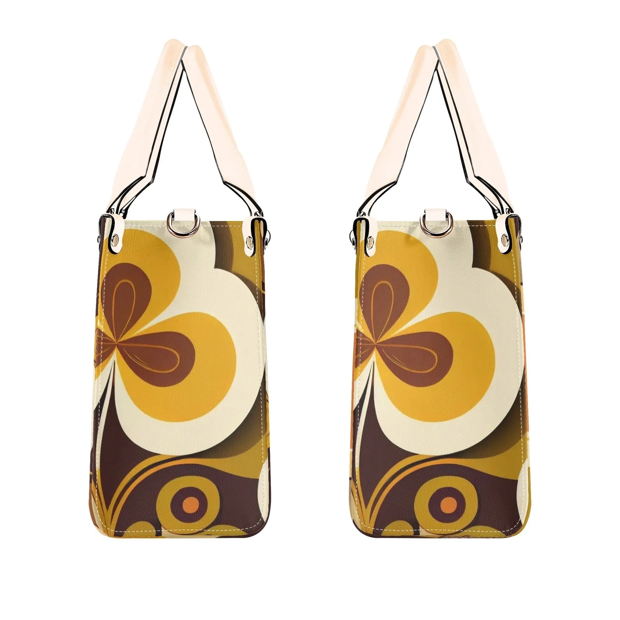 Groovy Flower Power Retro Satchel