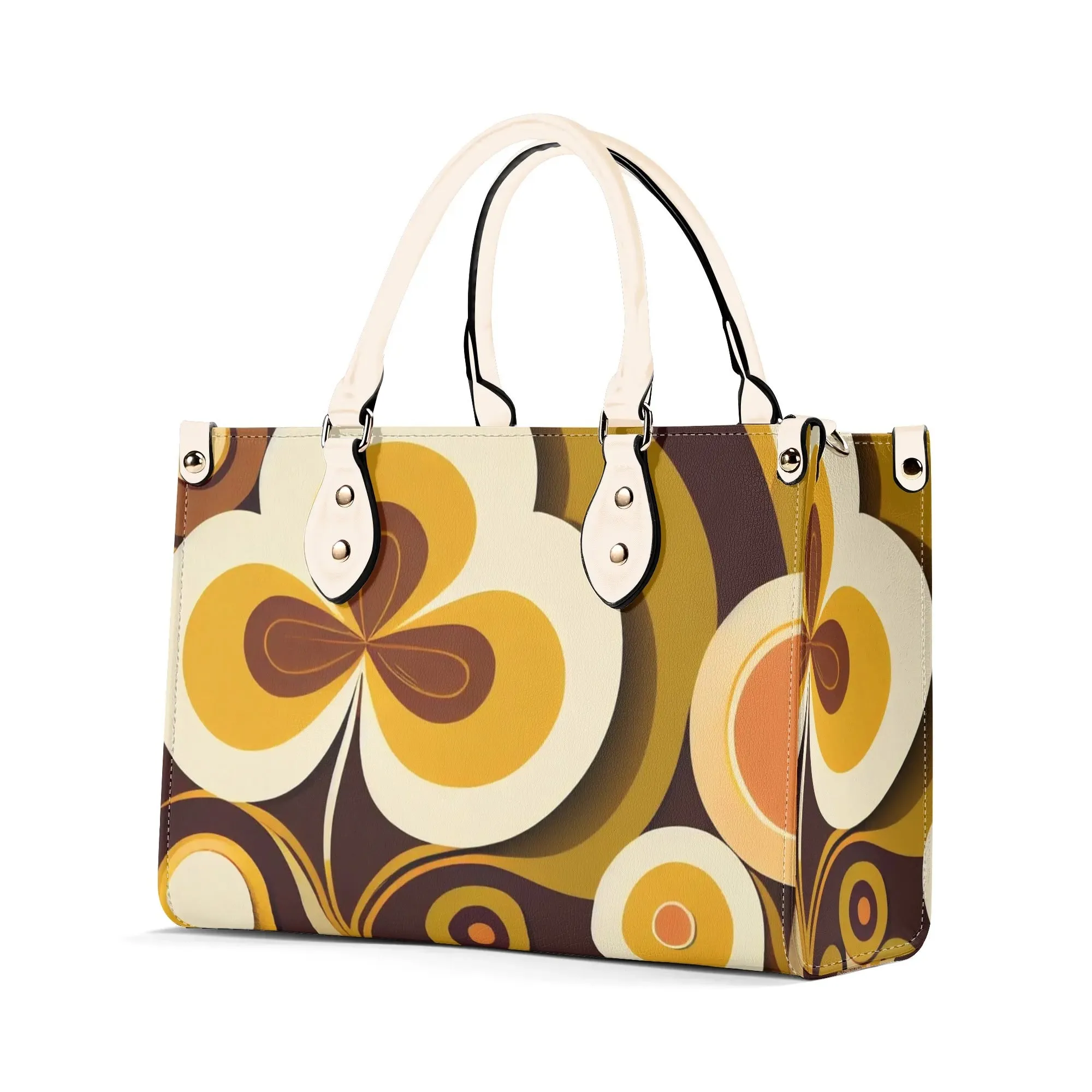 Groovy Flower Power Retro Satchel