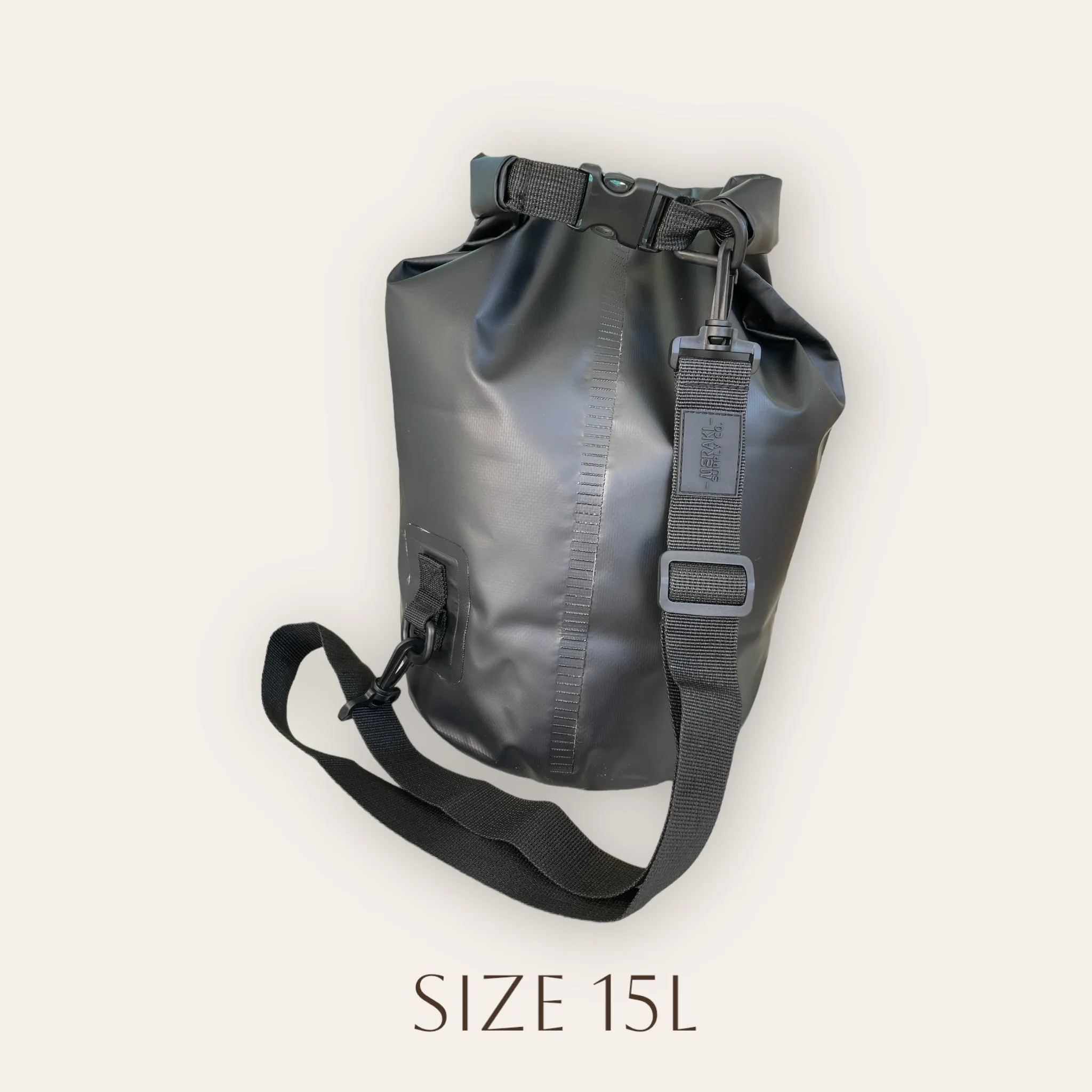 Jungle Dreams Black With Mustard Dry Bag