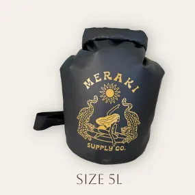 Jungle Dreams Black With Mustard Dry Bag