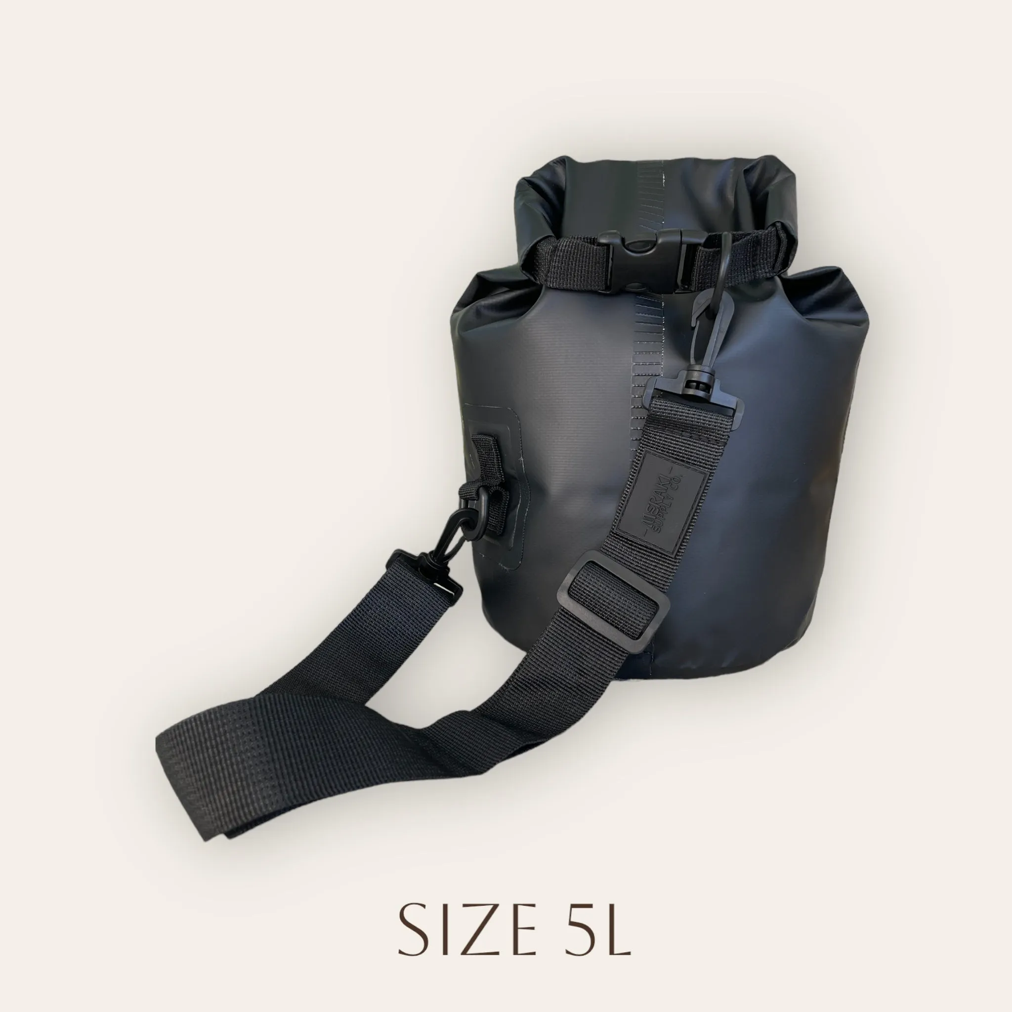 Jungle Dreams Black With Mustard Dry Bag