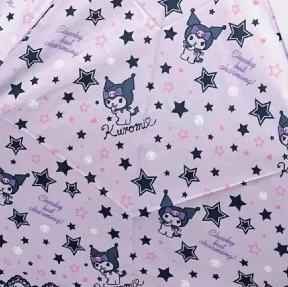 Kuromi Foldable Umbrella Sanrio