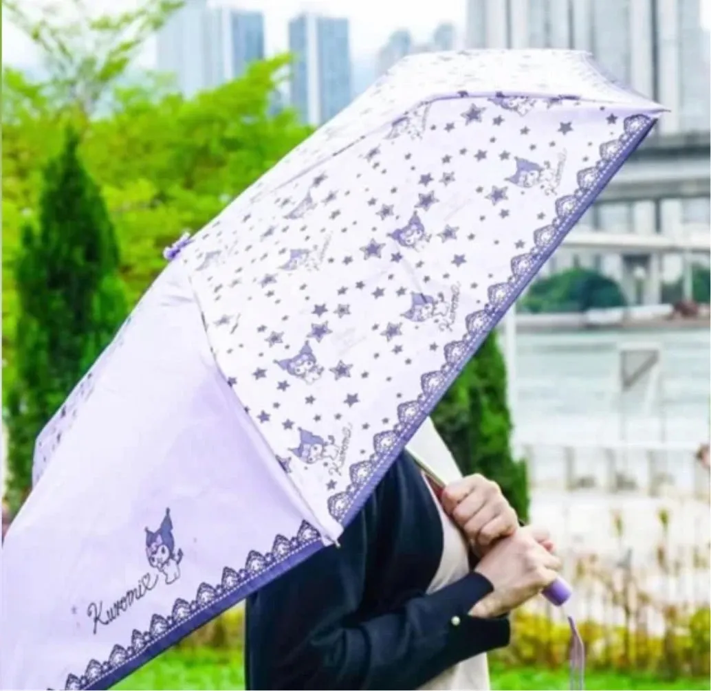 Kuromi Foldable Umbrella Sanrio