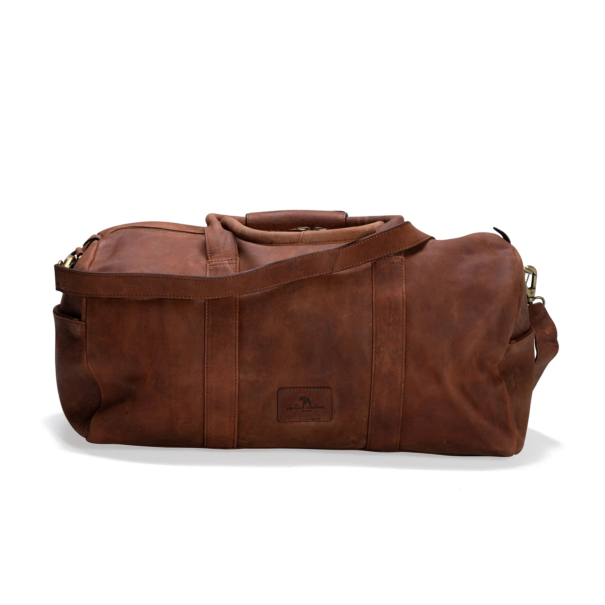 Leather Duffle Bag - Boston