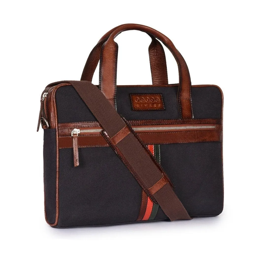Leather Laptop Bag -PRM631