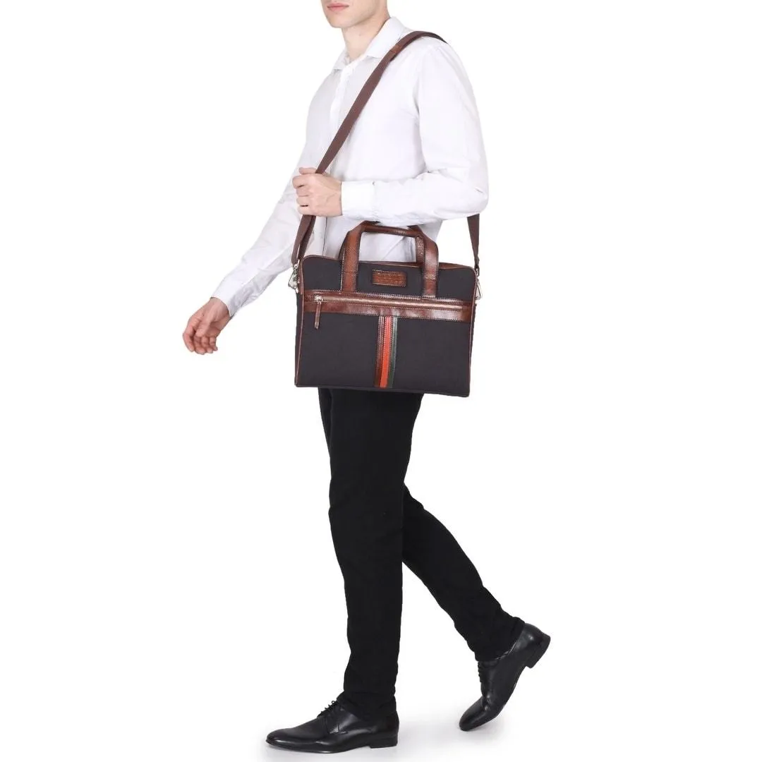 Leather Laptop Bag -PRM631