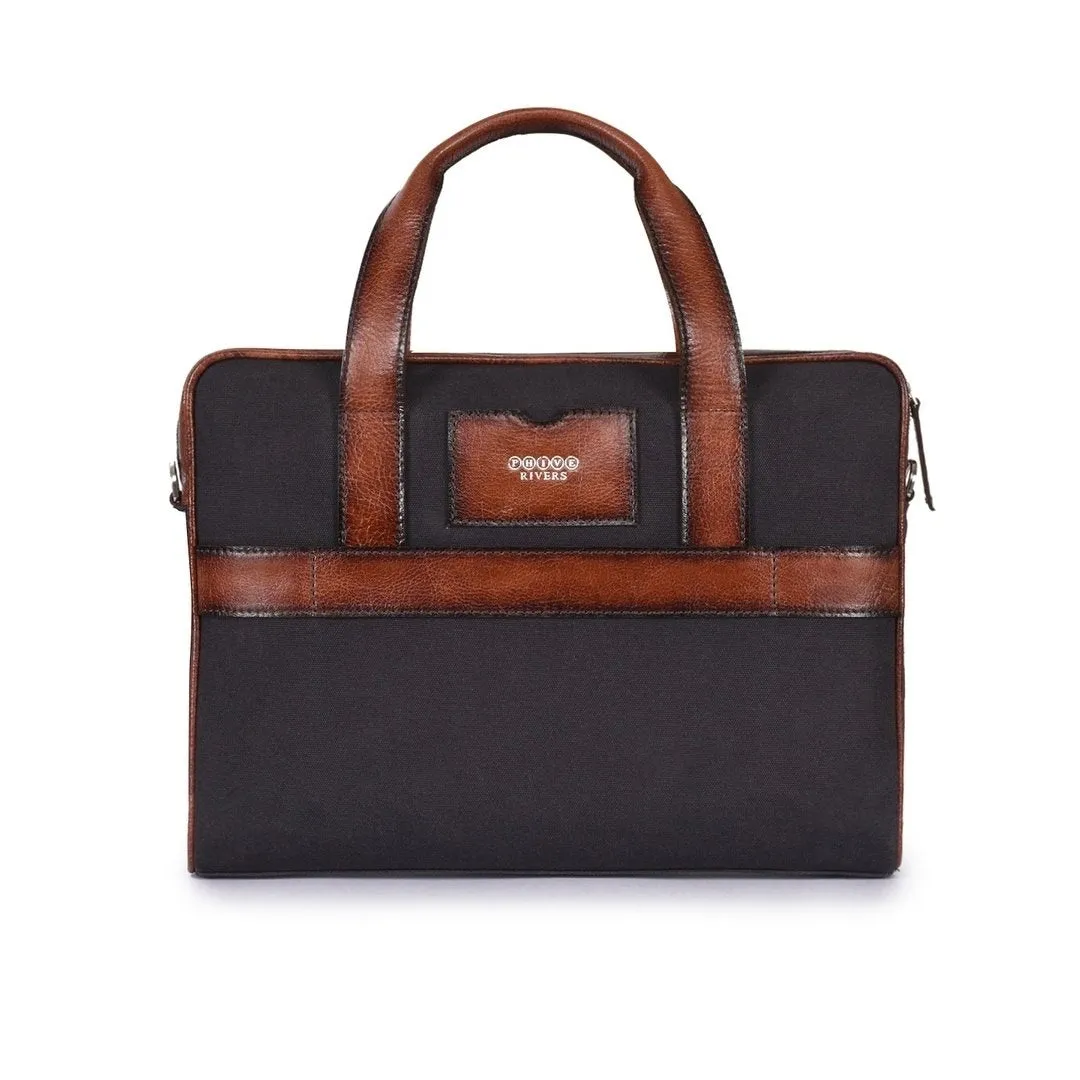 Leather Laptop Bag -PRM631