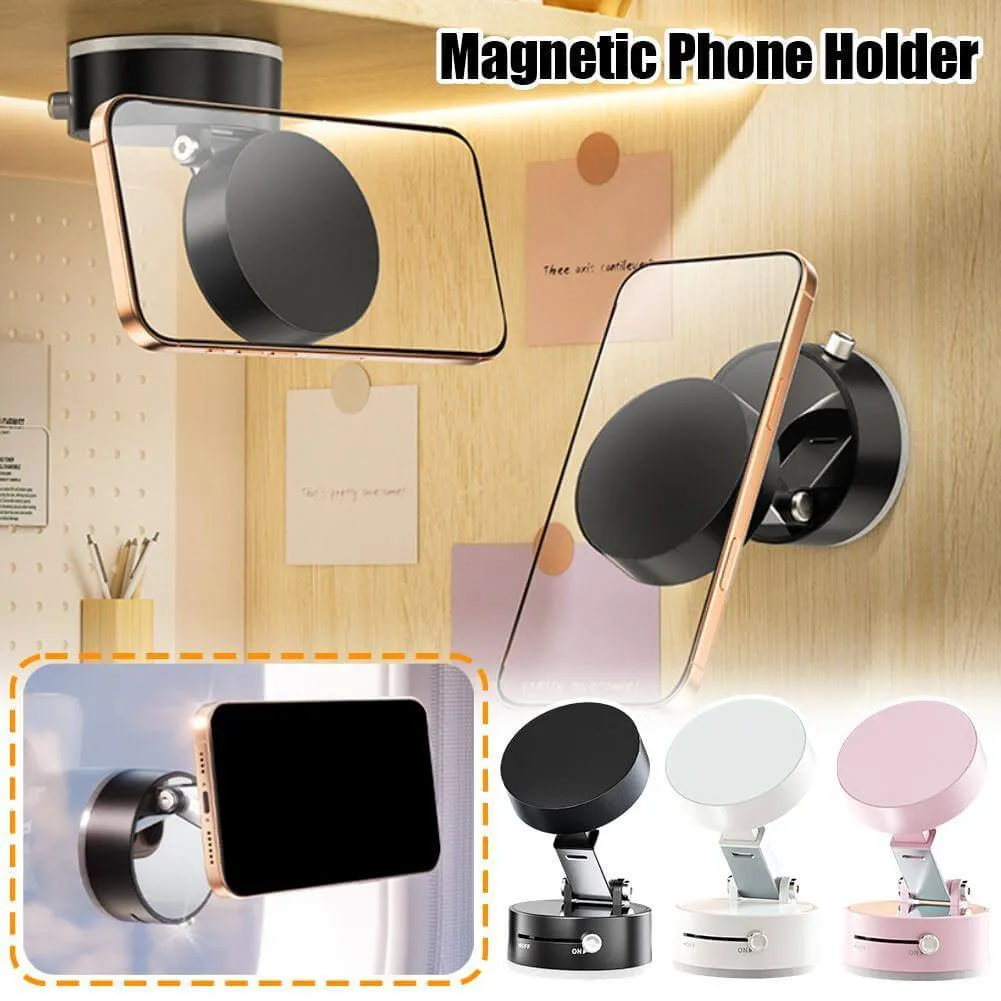 Magnetic Phone Holder – Hands-Free Mount for Car, Kitchen & Office
