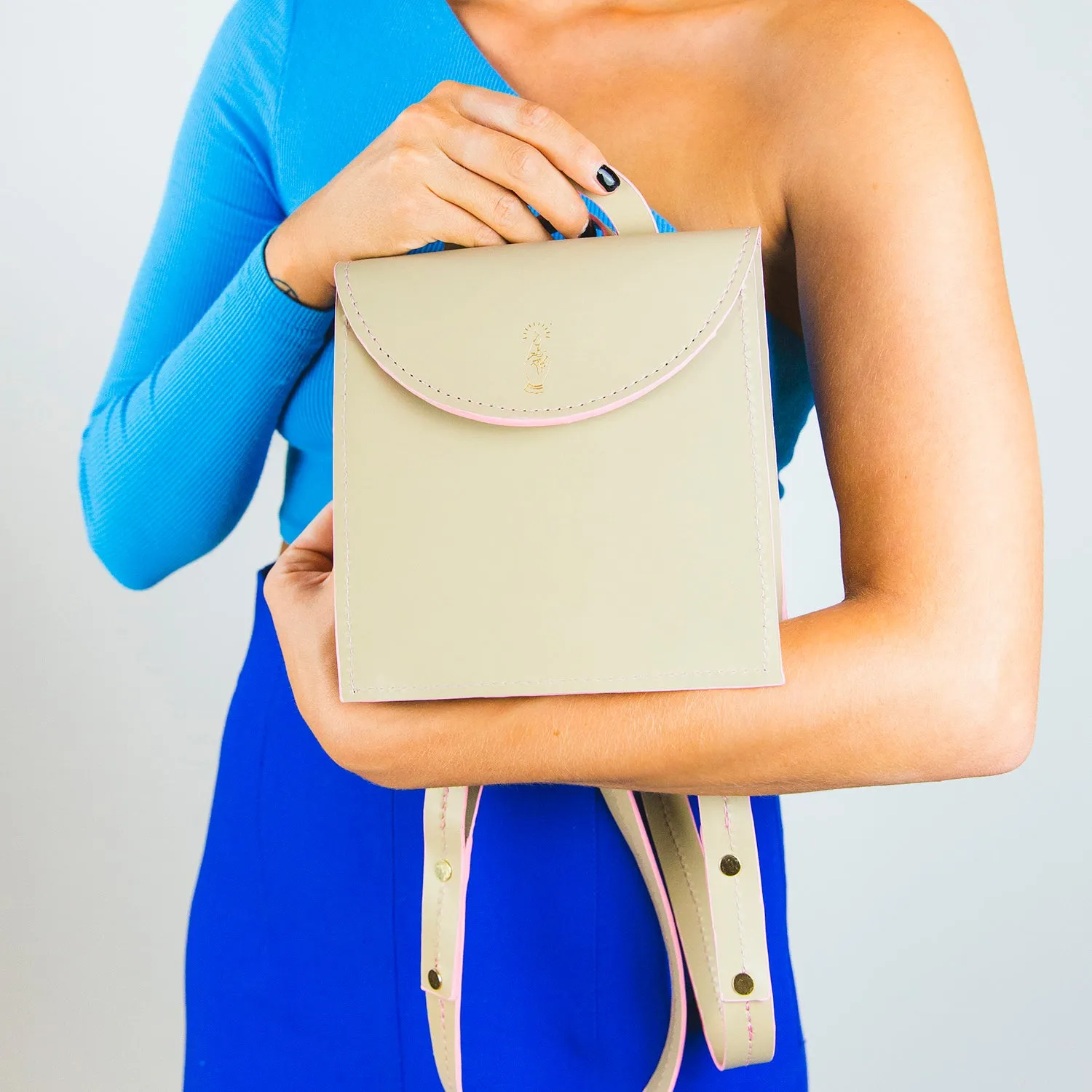 Mini Effie Backpack - Sesame