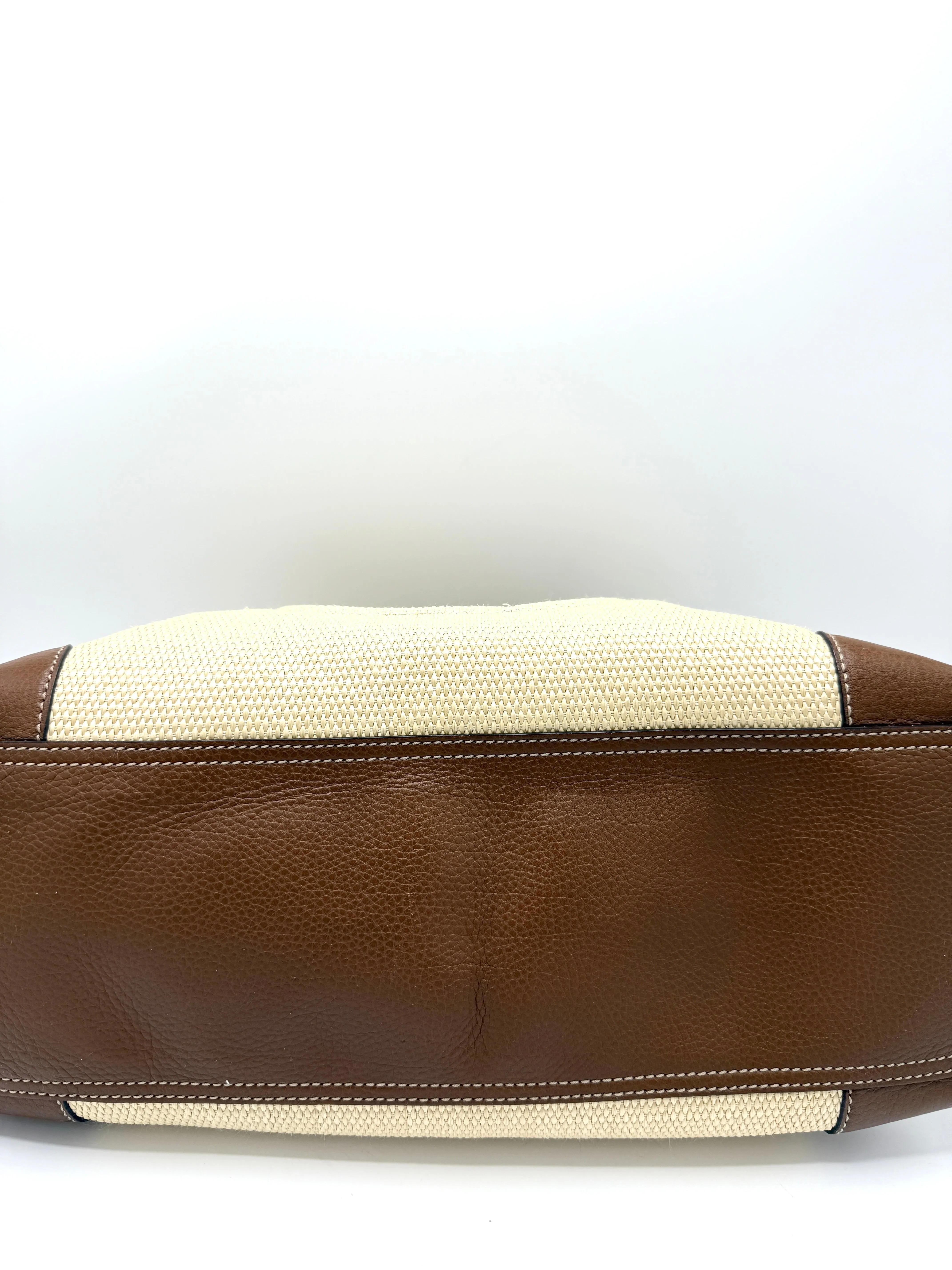 Rare Quilted Straw GHW Soho Chain Tote
