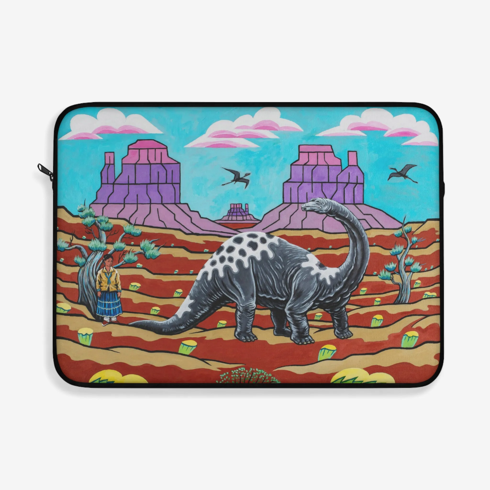 Taking a Walk Laptop Sleeve