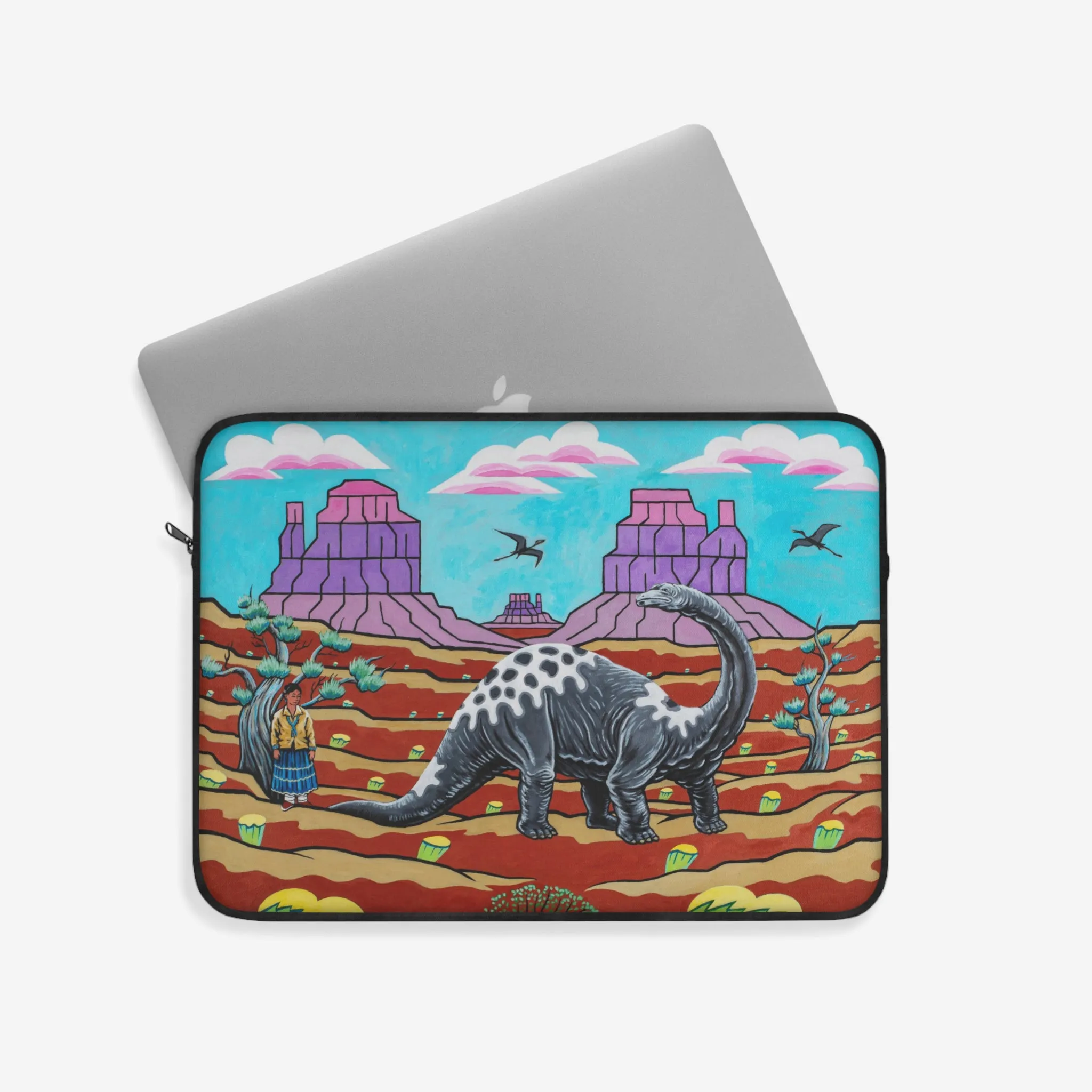 Taking a Walk Laptop Sleeve