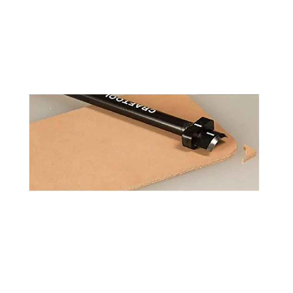Tandy Leather Craftool Corner Round Punch Large 1-1/8" (29 mm) 3780-02
