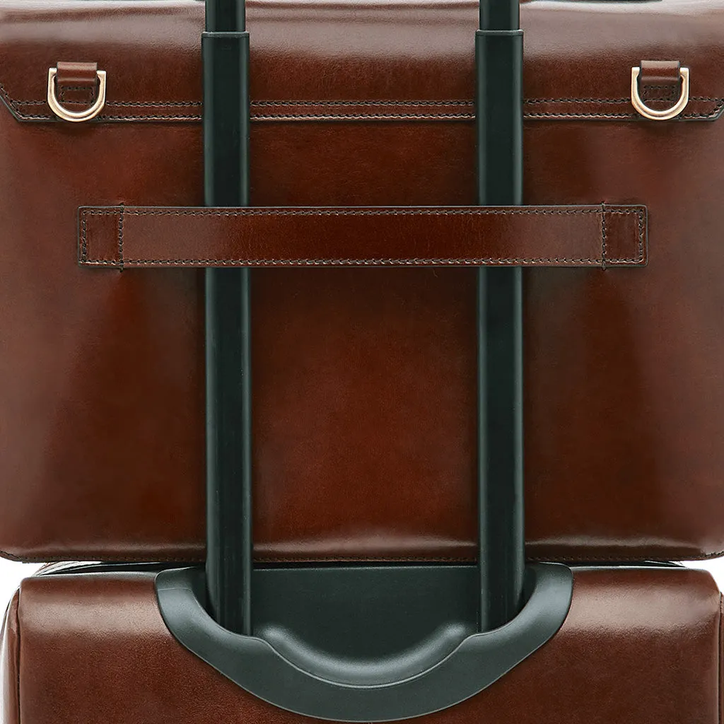The Bridge Briefcase with Flap Front - Style: 06332001